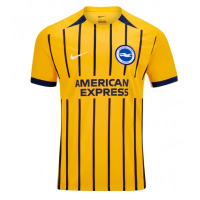 Moški Nogometni dresi Brighton Charalampos Kostoulas #19 Tretji 2025-26 Kratek Rokav Moški Nogometni dresi Brighton Charalampos Kostoulas #19 Tretji 2025-26 Kratek Rokav